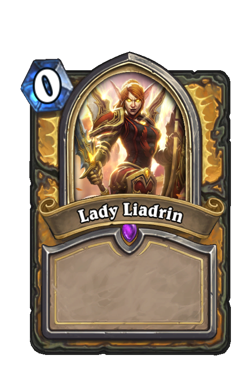 Lady Liadrin Hearthstone kártya