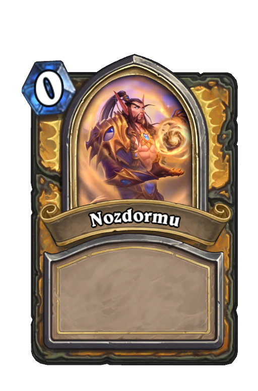 Nozdormu Hearthstone kártya