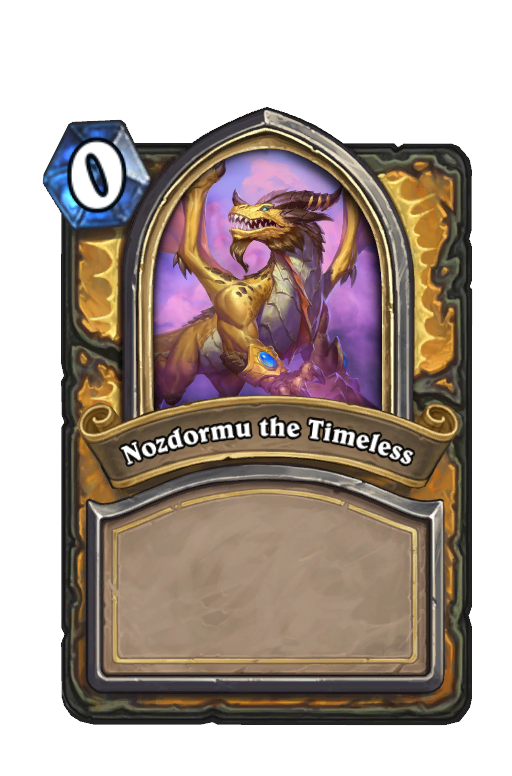 Nozdormu the Timeless Hearthstone kártya
