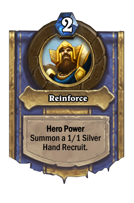 Reinforce Hearthstone kártya