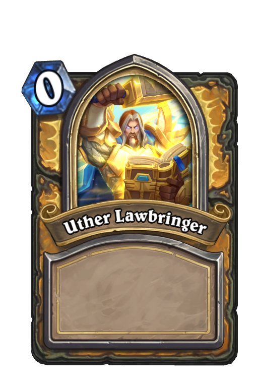 Uther Lawbringer Hearthstone kártya