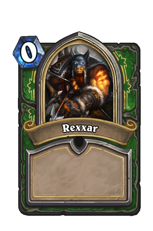 Rexxar Hearthstone kártya