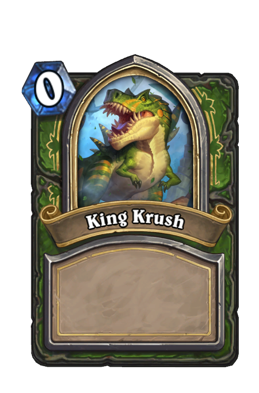 King Krush Hearthstone kártya