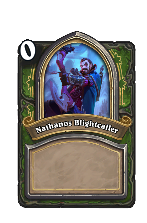 Nathanos Blightcaller Hearthstone kártya
