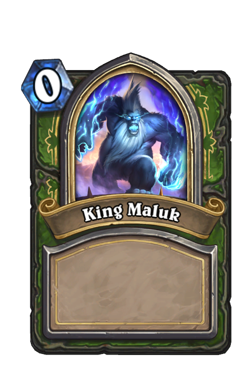 King Maluk Hearthstone kártya