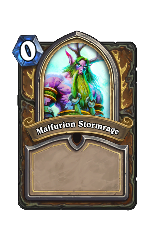 Malfurion Stormrage Hearthstone kártya