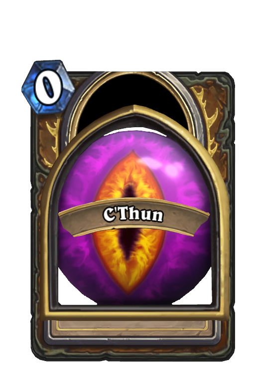 C'Thun Hearthstone kártya