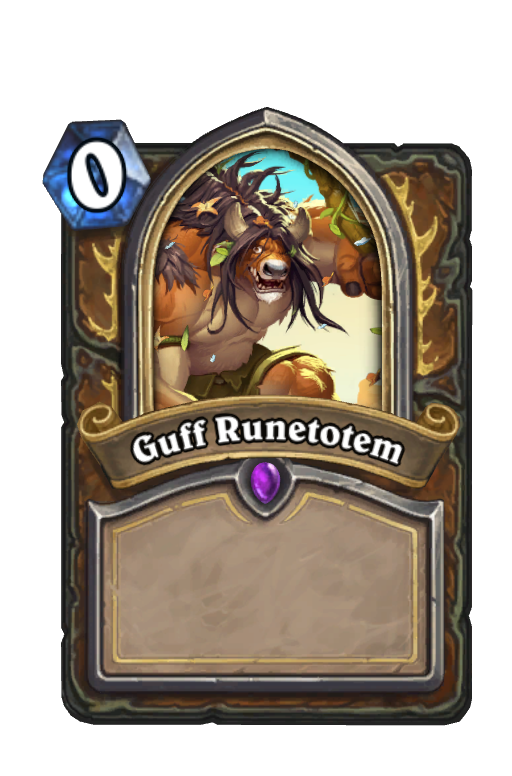 Guff Runetotem Hearthstone kártya