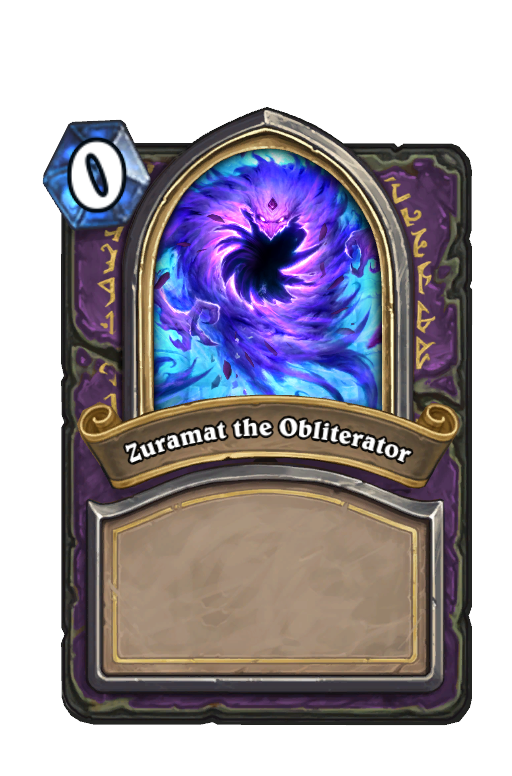 Zuramat the Obliterator Hearthstone kártya