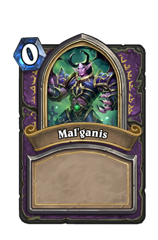 Mal'ganis Hearthstone kártya
