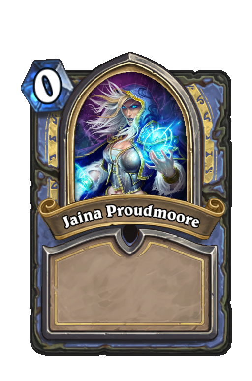 Jaina Proudmoore Hearthstone kártya