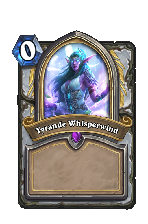 Tyrande Whisperwind Hearthstone kártya