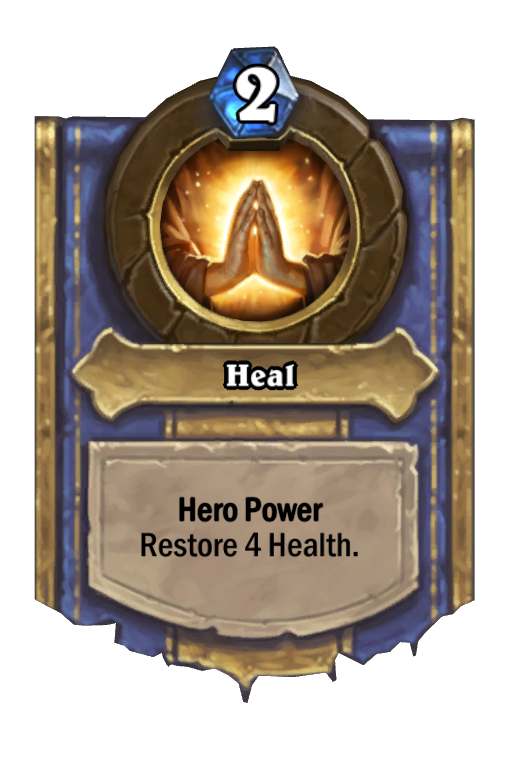 Heal Hearthstone kártya
