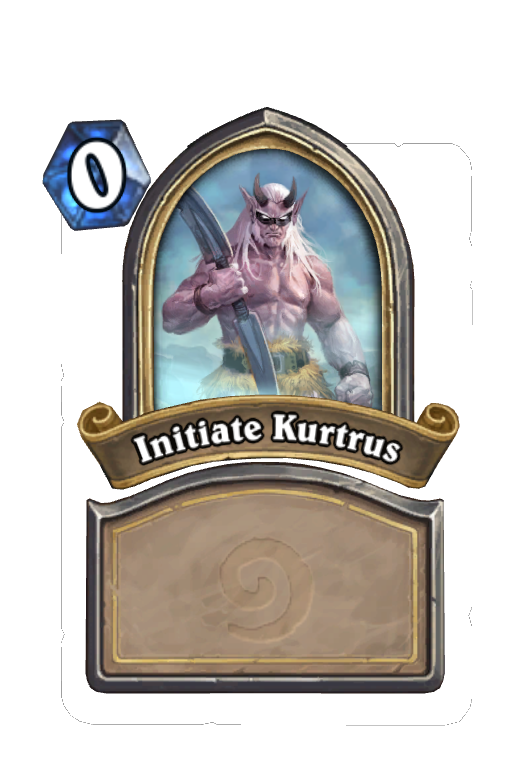 Initiate Kurtrus Hearthstone kártya