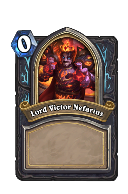 Lord Victor Nefarius Hearthstone kártya