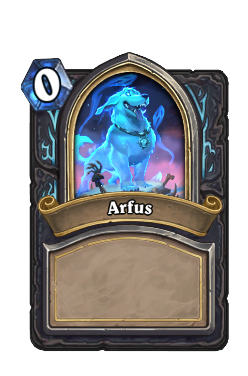 Arfus Hearthstone kártya