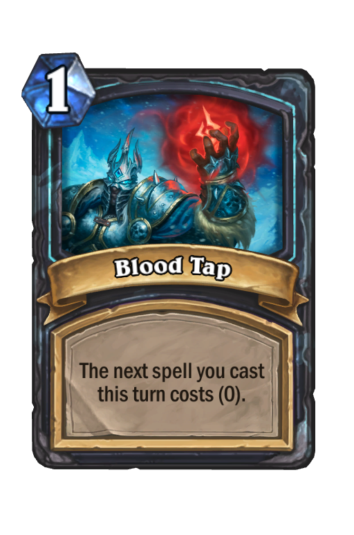 Blood Tap Hearthstone kártya