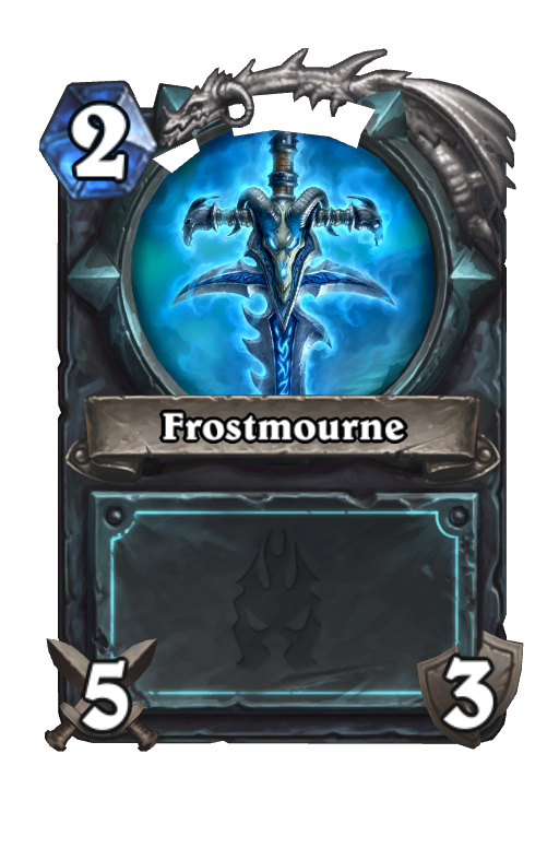 Frostmourne Hearthstone kártya