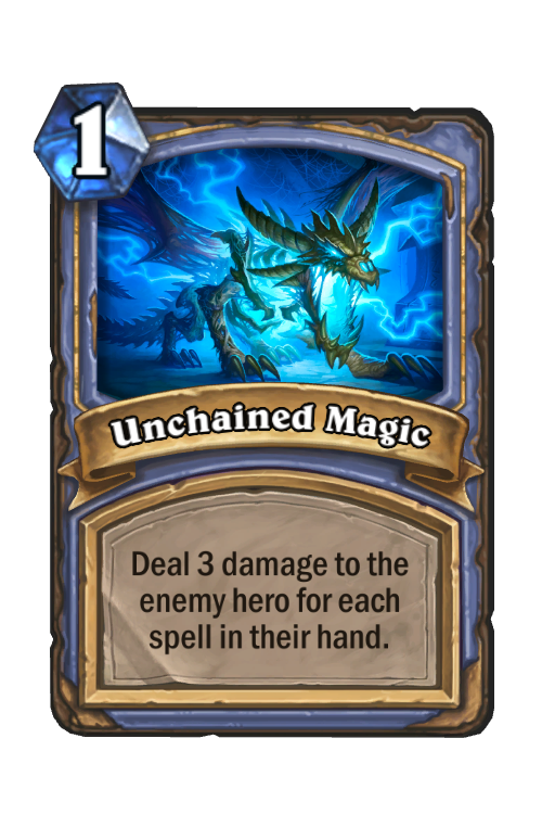 Unchained Magic Hearthstone kártya