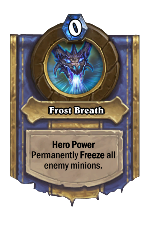 Frost Breath Hearthstone kártya