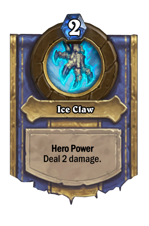 Ice Claw Hearthstone kártya