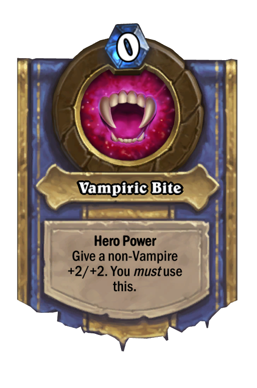 Vampiric Bite Hearthstone kártya