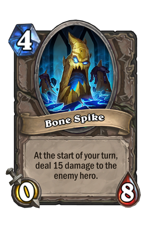 Bone Spike Hearthstone kártya
