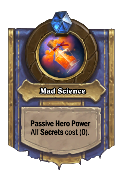 Mad Science Hearthstone kártya