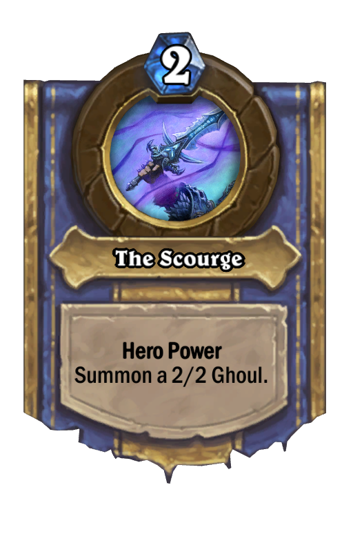 The Scourge Hearthstone kártya