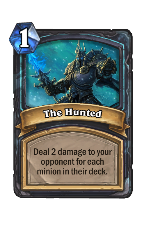 The Hunted Hearthstone kártya