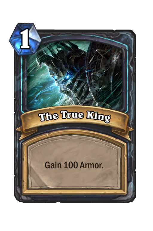 The True King Hearthstone kártya