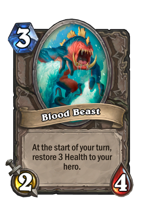 Blood Beast Hearthstone kártya