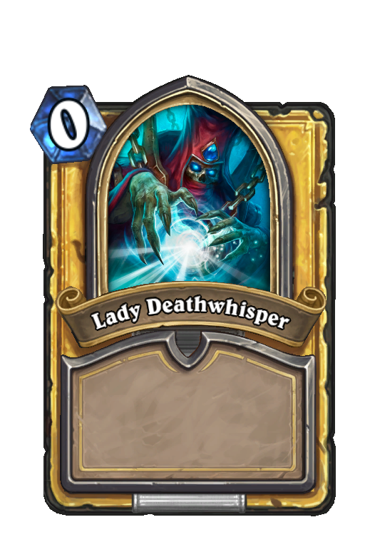 Lady Deathwhisper Hearthstone kártya