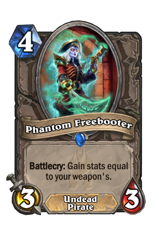 Phantom Freebooter Hearthstone kártya