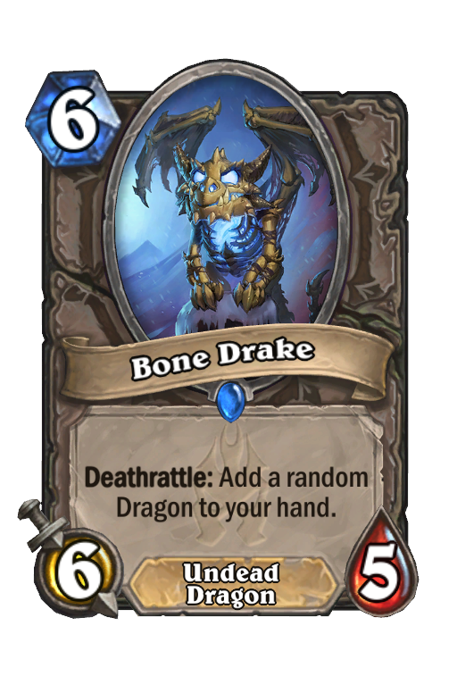 Bone Drake Hearthstone kártya