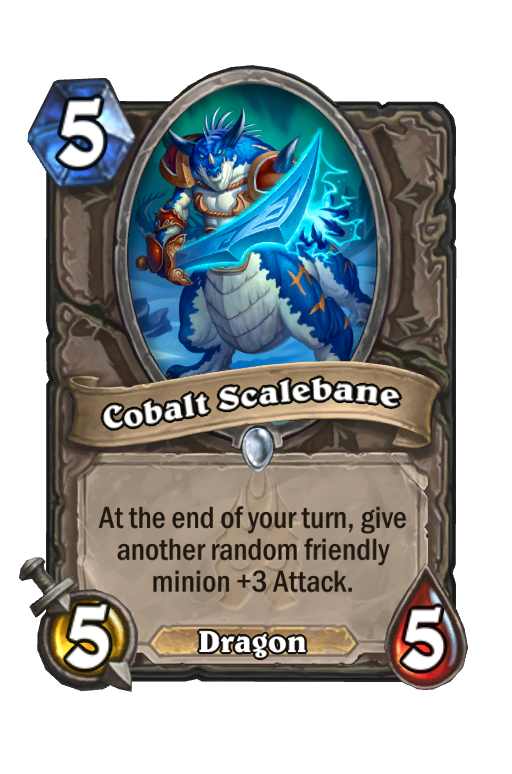 Cobalt Scalebane Hearthstone kártya