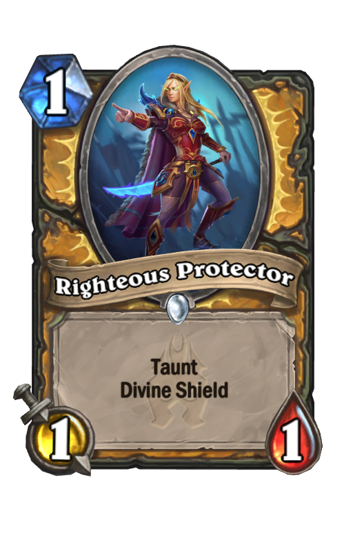 Righteous Protector Hearthstone kártya