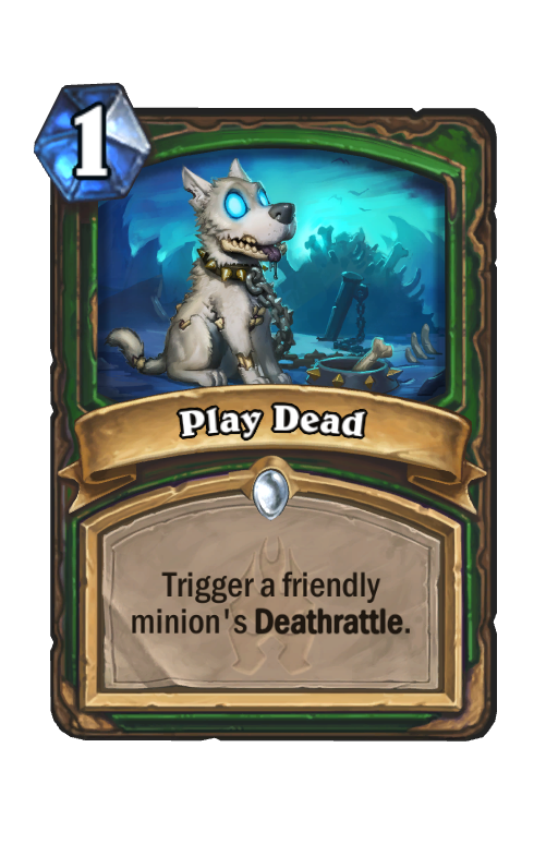Play Dead Hearthstone kártya