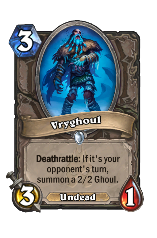 Vryghoul Hearthstone kártya