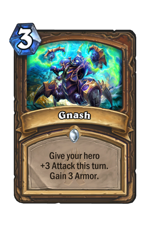 Gnash Hearthstone kártya