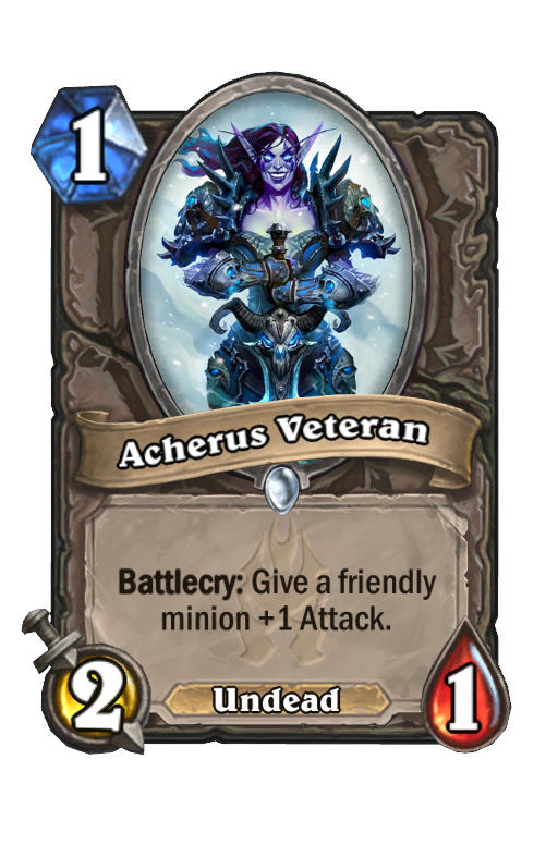Acherus Veteran Hearthstone kártya