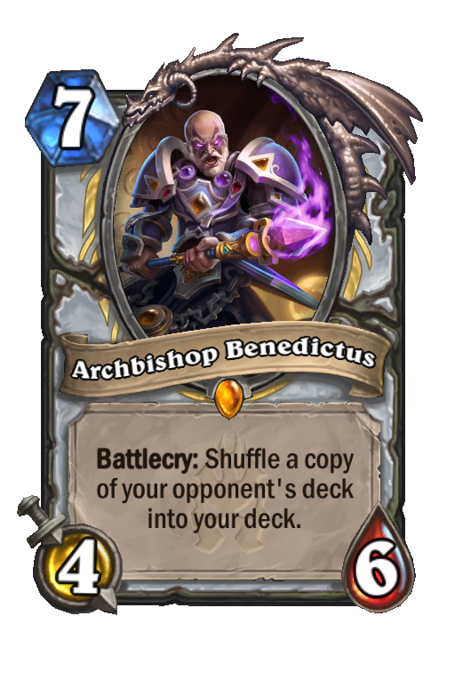 Archbishop Benedictus Hearthstone kártya