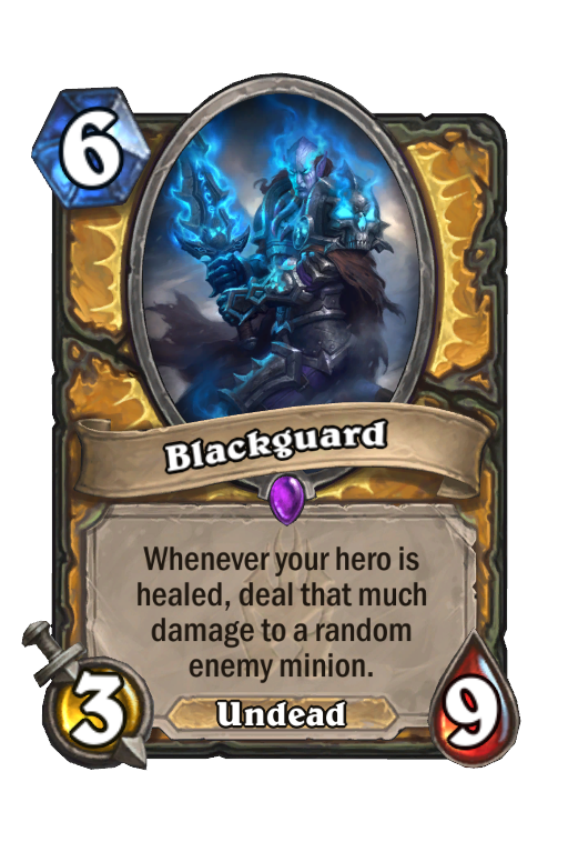 Blackguard Hearthstone kártya