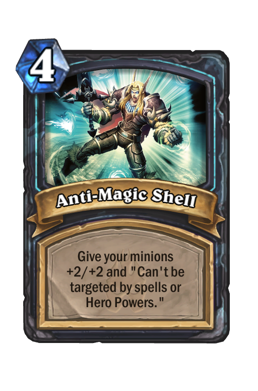 Anti-Magic Shell Hearthstone kártya
