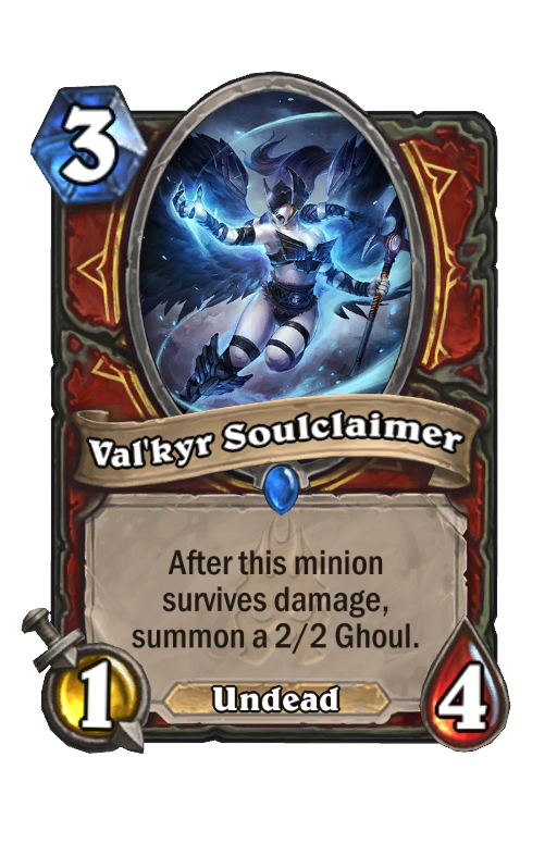 Val'kyr Soulclaimer Hearthstone kártya