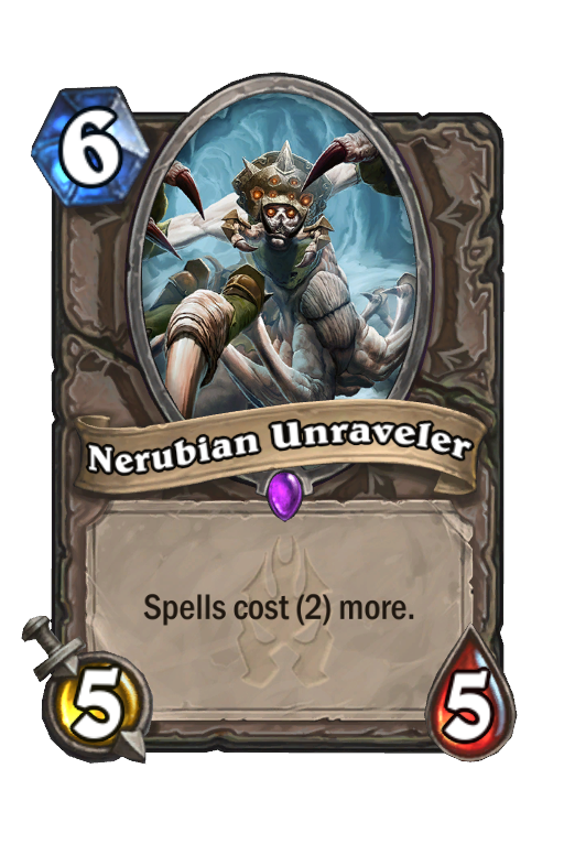 Nerubian Unraveler Hearthstone kártya