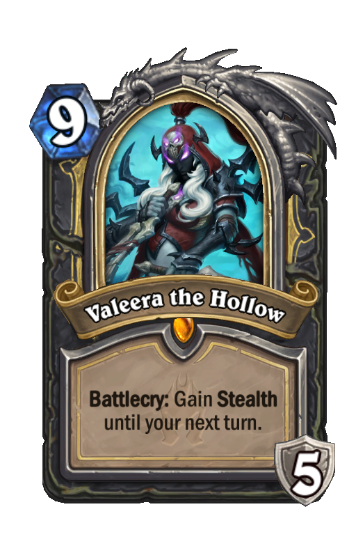 Valeera the Hollow Hearthstone kártya