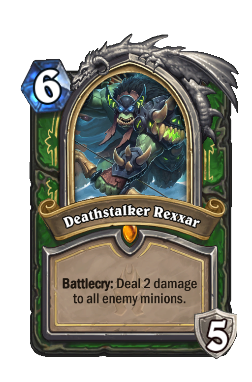 Deathstalker Rexxar Hearthstone kártya