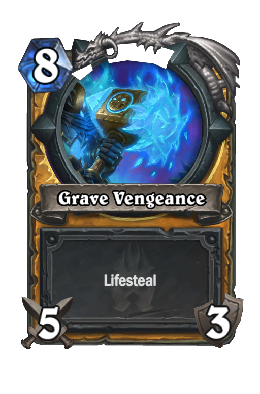 Grave Vengeance Hearthstone kártya