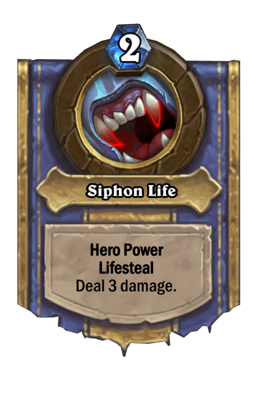 Siphon Life Hearthstone kártya